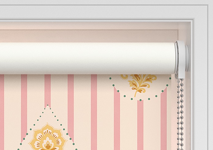 Petal & Block Bolli Stripe, Marigold - Twist & Fit Roller Blind - Image 10